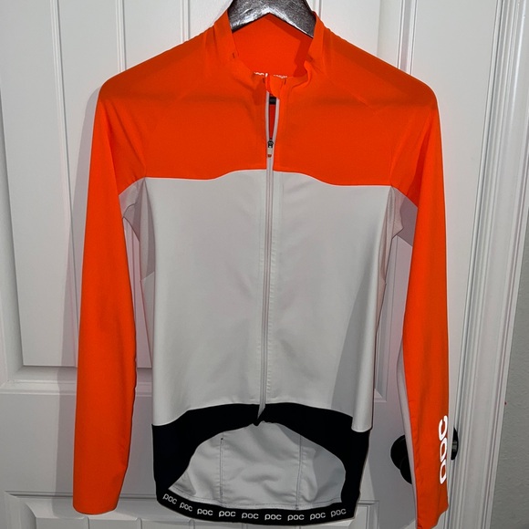 Poc Jackets & Blazers - POC AVIP Long-Sleeve Cycling Jersey - Cycle Safe Jacket- Reflective, Pockets